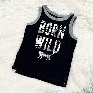 (💚4/$20) Born wild sleeveless top for baby